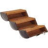 Friedrich 23, spectacle roll, for 3 glasses, with push button,