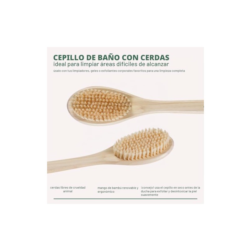 Ecotools Bamboo Bristle Bath Brush