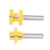 Squares Tooth Tenon Router Bit T Slot Flooring Routers Bits