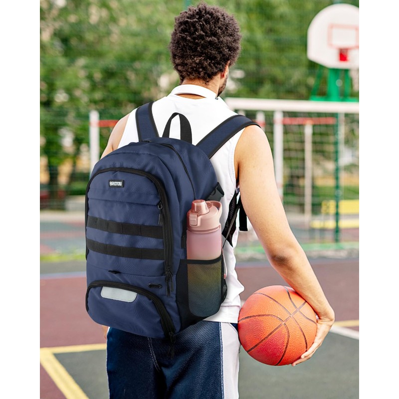 BROTOU Basketball Bag Backpack, Backpacks for Sports Soccer Volleyball Football