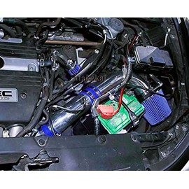 INTAKEKAI Performance Air Intake (Compatible with 2003 2004 2005 HONDA ELEMENT DX LX EX 2.4L L4 MODELS) (BLUE)
