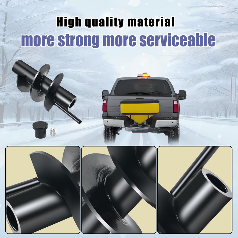 Vanshly Auger Kit for SnowEx 75615 D6075 D6122 Salt Spreader