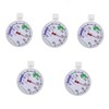 LABRIMP 5pcs Freezer Thermometer Refrigerator Thermometer Kitchen Plastic Freezer Refrigerator