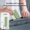 Rongta Portable Printer Wireless for Travel,300Dpi Bluetooth Inkless Thermal Small