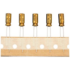 Electron Reserves ER-MS-ALC-NCFG1H100MDDx5 High Grade Audio Electrolytic Capacitors FG Series 50V 10uF 5 Pieces