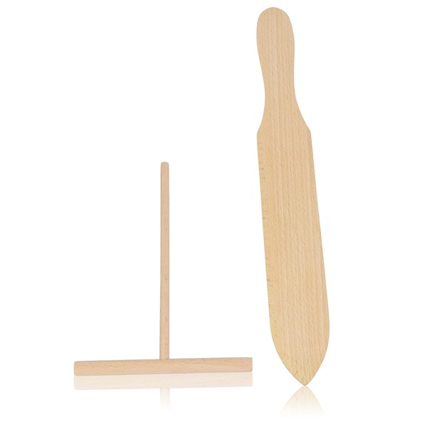 DIVORY Crepes Distributor & Spatula Set - Dough Distributor Pancake