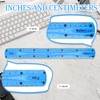 9 Piece Flexible Ruler Set Ruler Flexible Soft Ruler Plastic