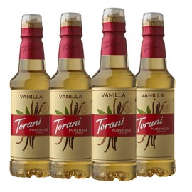 Torani Puremade Syrup, Vanilla, 12.7 Ounces (Pack of 4)