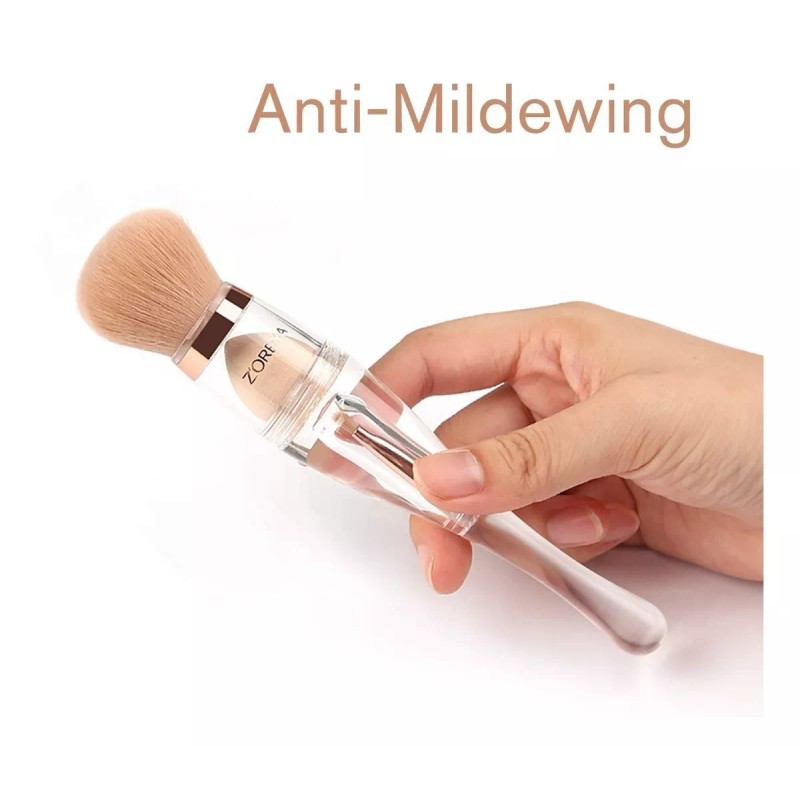 Zoreya Cosmetics Brocha Pára Maquillaje 3 En 1 Zoreya