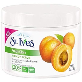 St. Ives Fresh Skin Invigorating Apricot Scrub 10 Oz (2 Pack)
