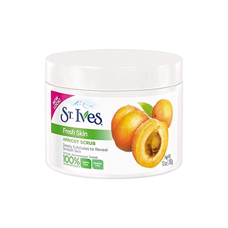 St. Ives Fresh Skin Invigorating Apricot Scrub 10 Oz (2