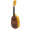 21in Ukulele with Carry Bag Tropical Fruit Pattern for Beginners