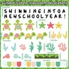 Justforjoyful Sea Turtle Bulletin Board Set Ocean Cutout Classroom Decoration