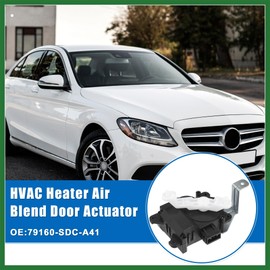 Motoforti HVAC Heater Blend Door Actuator Temperature Actuator Fit for Acura TSX Base 2.4L 2004-2008 No.79160-SDC-A41 - Pack of 1 Long-lasting