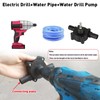 Ameribox Home Electric Drill Drive Self Priming Pump Water Oil
