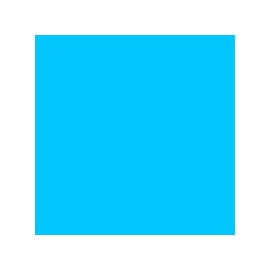 Rosco Roscolux #369 Tahitian Blue Gel Filter