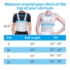 Rib Injury Chest Binder Brace for Cracked Ribs - Elastic