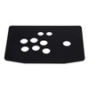 Black DIY Set Kits Acrylic Panel and Inclined Cases Replacement