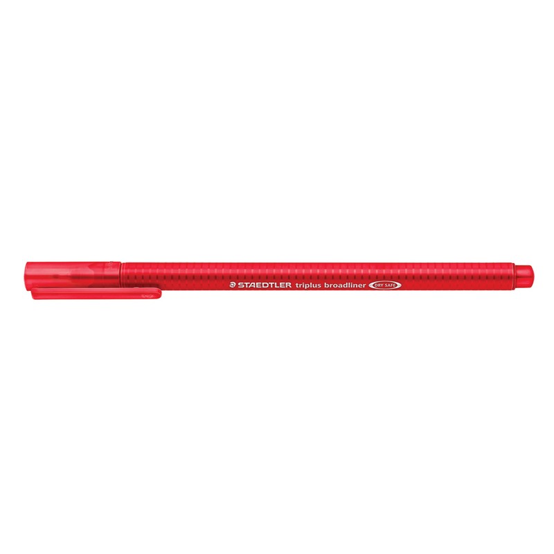 STAEDTLER Triplus Broadliner Pen, Triangular Barrel, 0.8mm Line, Assorted Colors,