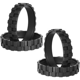 Robotic Vacuum Cleaner Rubber Replacement, Anti-Slip and Wear-Resistant Suitable for IRobot Roomba 500, 600, 700, 800, 900 Series and I3, I7, E5, E6 Series Models