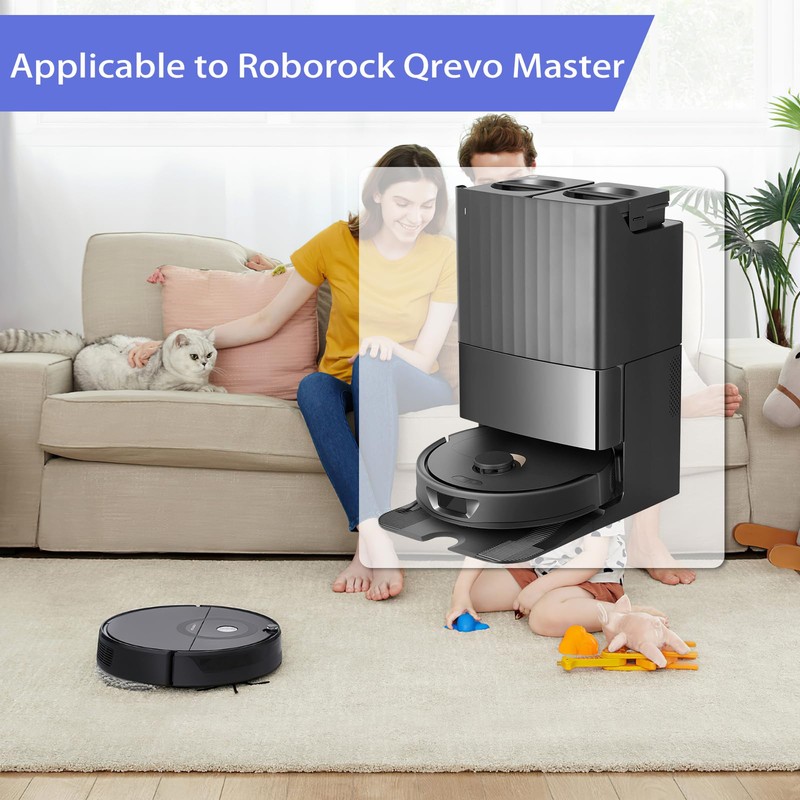 Roborock Qrevo Master Replacement Parts - 22 Piece Accessory Set