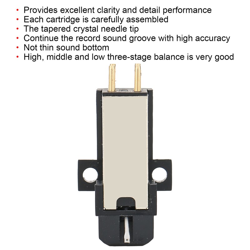 Magnetic Cartridge Stylus Replacement High Accuracy Vinyl Record Player Accessories