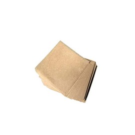 2000 pcs 2x2 Parchment Paper Squares | Worthy Liners pre-cut white and unbleached sheets (Unbleached)