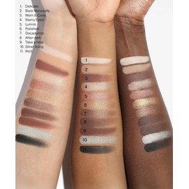 BEAUTY BAY Nude 42 Piece Colour Eyeshadow Palette - Make Up Beauty Products - Vegan Gifts - PETA Certified Cruelty Free - Matte - White, Beige, Nude, Sepia & More