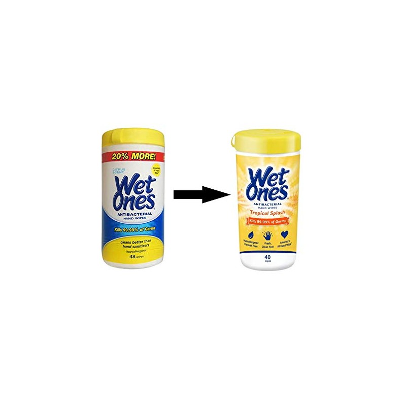 40CT Citrus Wet Ones