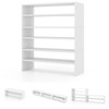 Byroce Stackable Shoe Rack, 6 Tier Wooden Shoe Organizer for