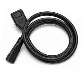 QEWTYI Extra Battery Cable 1M Fits for E-coFlow XT150 Delta 2, 2 Max, Max, 3, 3 Plus, 3 1500, Wave 2 and Wave 3, Power Connection Wire 1m, Not Fit for Pro 3