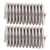 50Pcs Wire Thread Insert Stainless Steel Bushing Screw Hole Repair