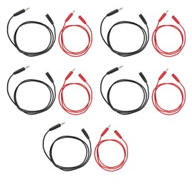 5 Set 4mm Banana Plug Test Lead Male to Female 0.75mm² Connection Cable Electronic Test Lead