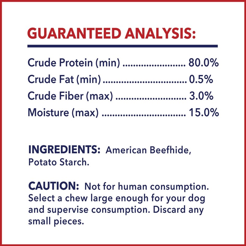 Pet Factory American Beefhide 5" Munch Mini Rolls Dog Chew