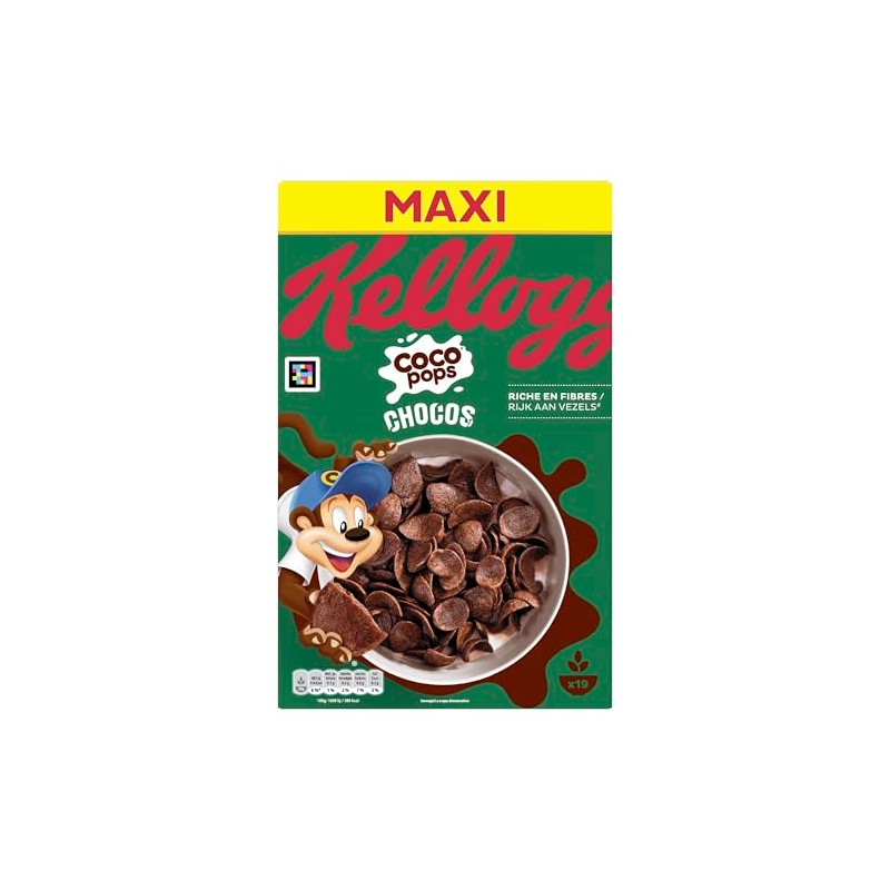 Kellogg's Coco Pops | Barchette al Cioccolato | con Frumento