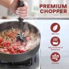 Unbranded Meat Chopper, Hamburger Grinder, Premium Heat Resistant Smasher for