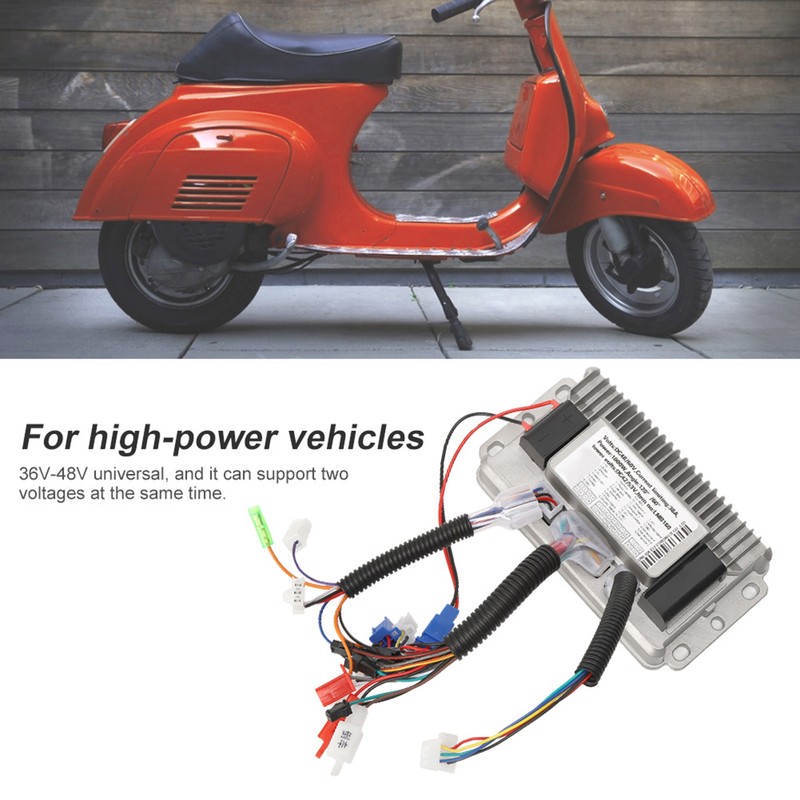 1000W Ebikes Brushless Controller Sine Waves 36V‑48V Universal 3 Mode