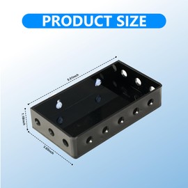 Swirge Aquarium Filter Baffle with Suction Cup, ABS Fish Tank Filter Flow Controller, Square Slow Flow Fish Tank Accessory for Betta Fish Shrimp Tanks