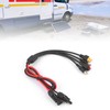 Solar Panel Extension Cable 4 in 1 DC5521 7909 XT60