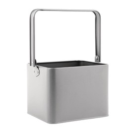 Olympia Galvanised Table Tidy Grey 180x155x135mm Steel Serving Holder