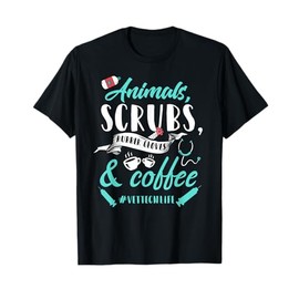 Vet Tech Shirt Funny Veterinary Technician Life Saying Gift T-Shirt