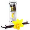 10 Tahitian Vanilla Beans - Premium Grade B Whole Vanilla