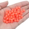 975pcs Assorted Plastic Round Fishing Beads Buffer Beads for Fishing