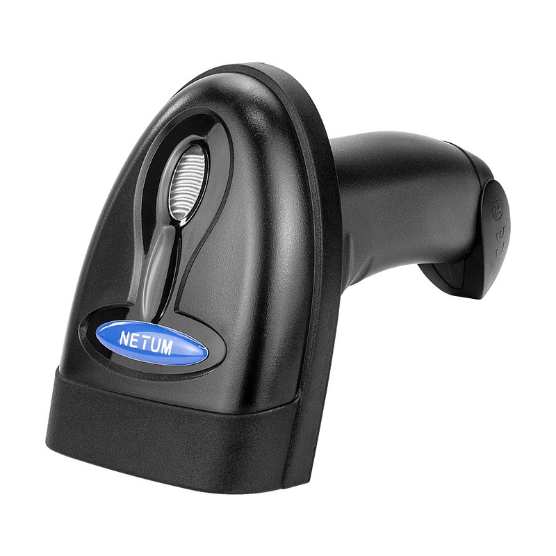 NETUM Bluetooth Barcode Scanner with handsfree stand, Wireless 1D USB