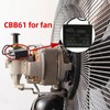 AKZYTUE CBB61 Capacitor 8uf 350V AC Ceiling Fan 2 Wire
