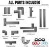 Universal 1-1/2" Kitchen Sink Drain Kit with P-Trap – Complete