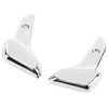 1 Pair Motorcycle Rear Foot Rest Electroplated Plastic Passenger Foot