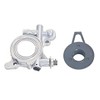 Sthywm Chain Saw Accessory Oil Pump Pipeline Gear Set, Compatible