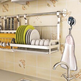 QZDAFFIC 2 PCS Suction Hooks, Premium Vacuum Hanging Suction Cup Hooks Heavy Duty with Max. Load 15KG, Waterproof Strong Shower Sucker Hooks Hanger for Bathroom Kitchen Window Wreath (Silver)