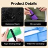 Criyar - Paquete de 2 bolsas plegables para compras, impermeable,